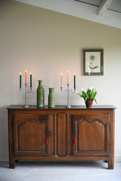 Antique French Chestnut Sideboard Enfilade