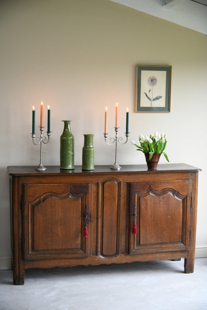 Antique French Chestnut Sideboard Enfilade