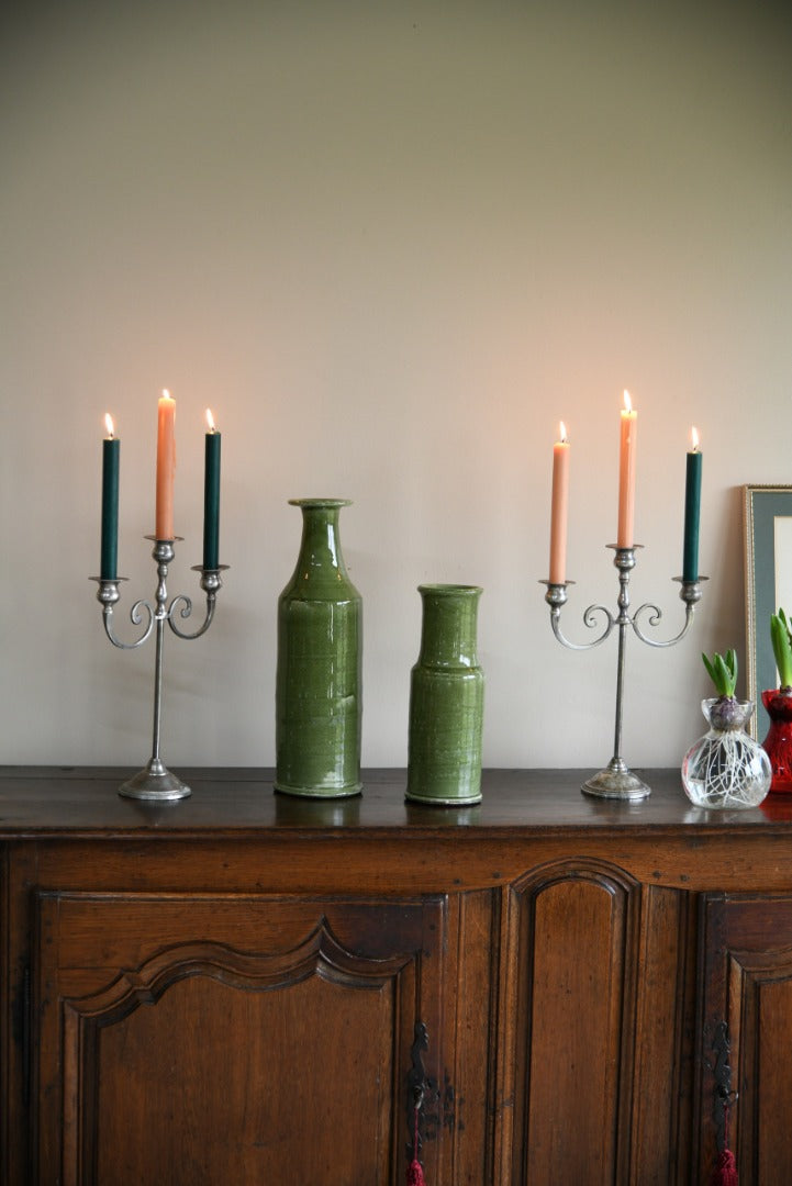 Pair 3 Arm Candelabra