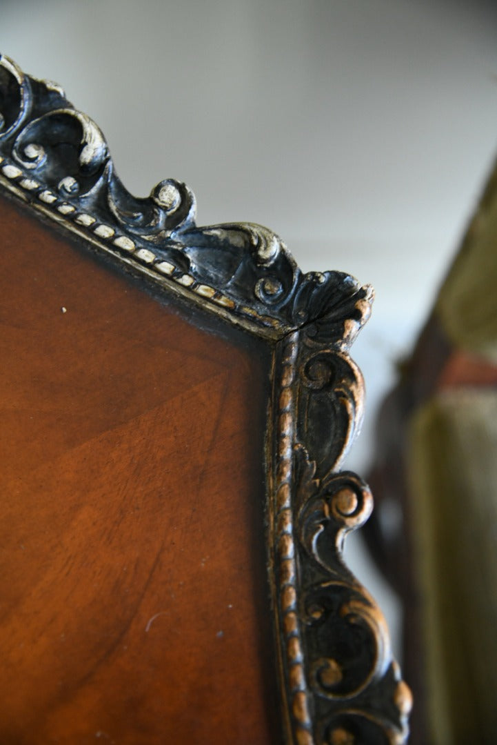 Mahogany Side Wine Occasional Lamp Table