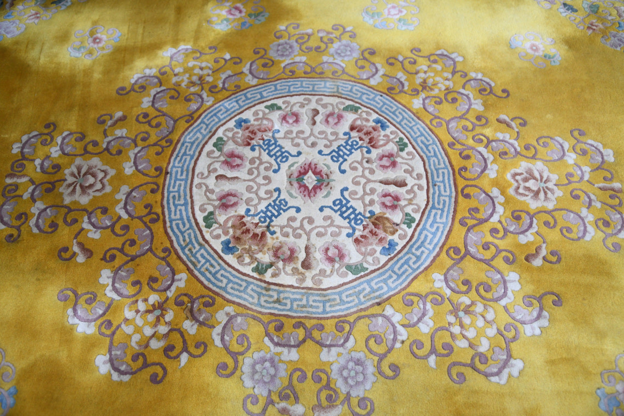 Oriental Yellow Rug