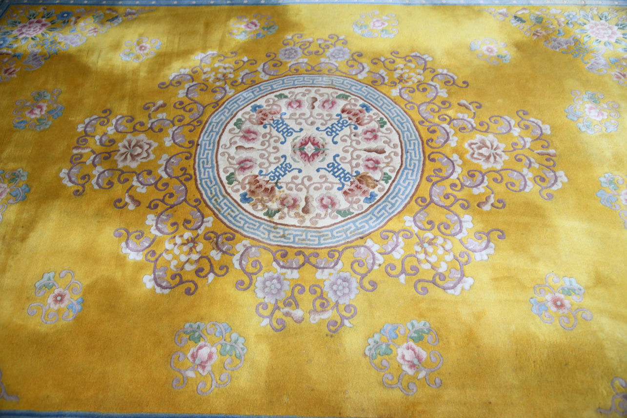 Oriental Yellow Rug