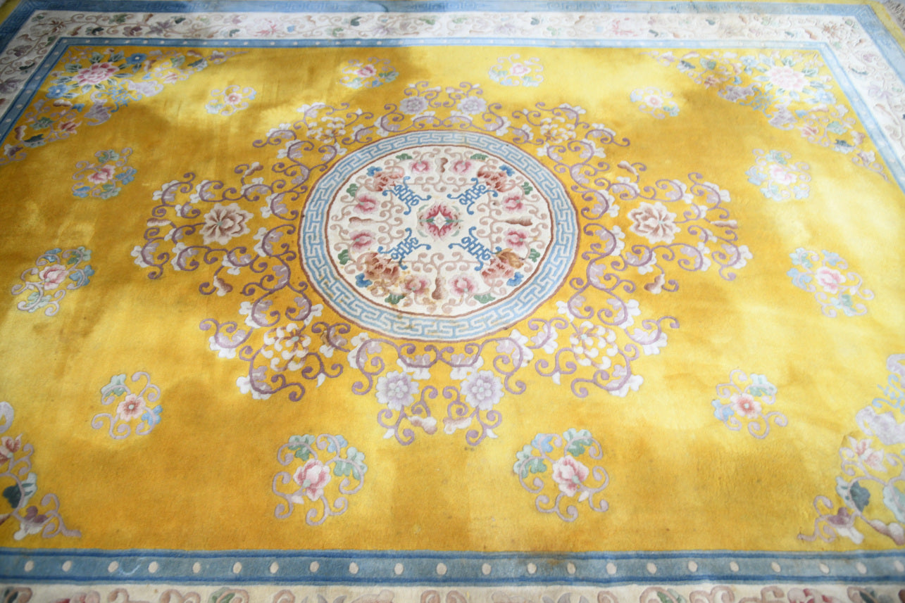 Oriental Yellow Rug