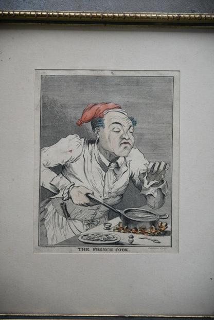 The French Cook Engraving