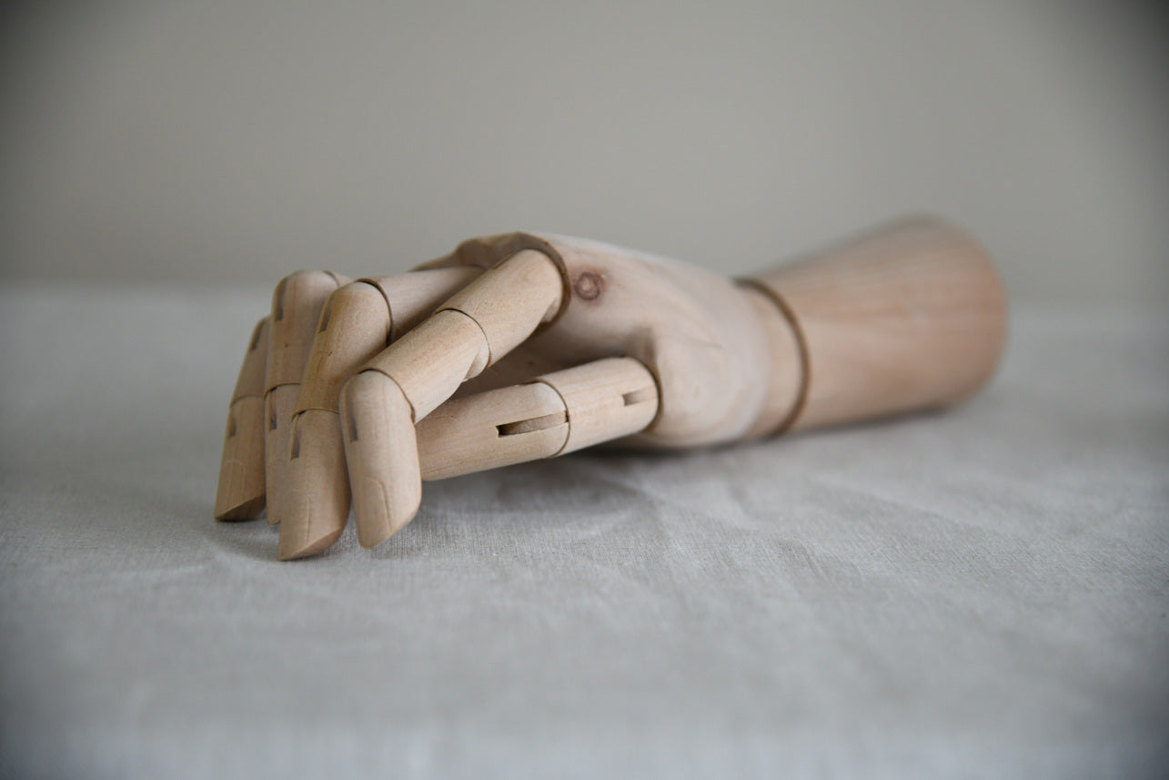 Wooden Articulated Hand