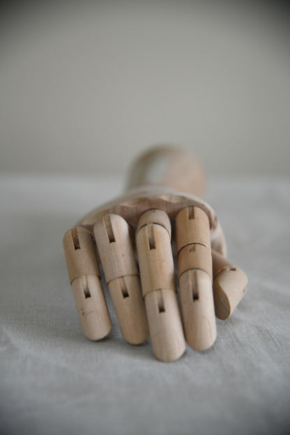 Wooden Articulated Hand