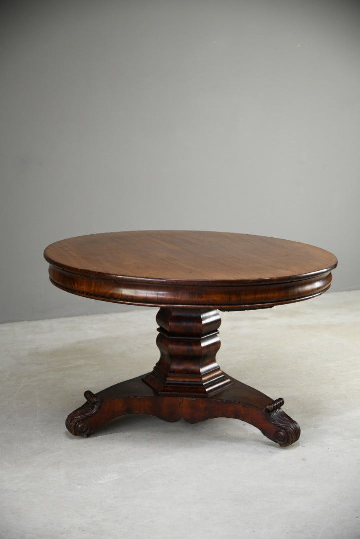 Antique Mahogany Breakfast Table