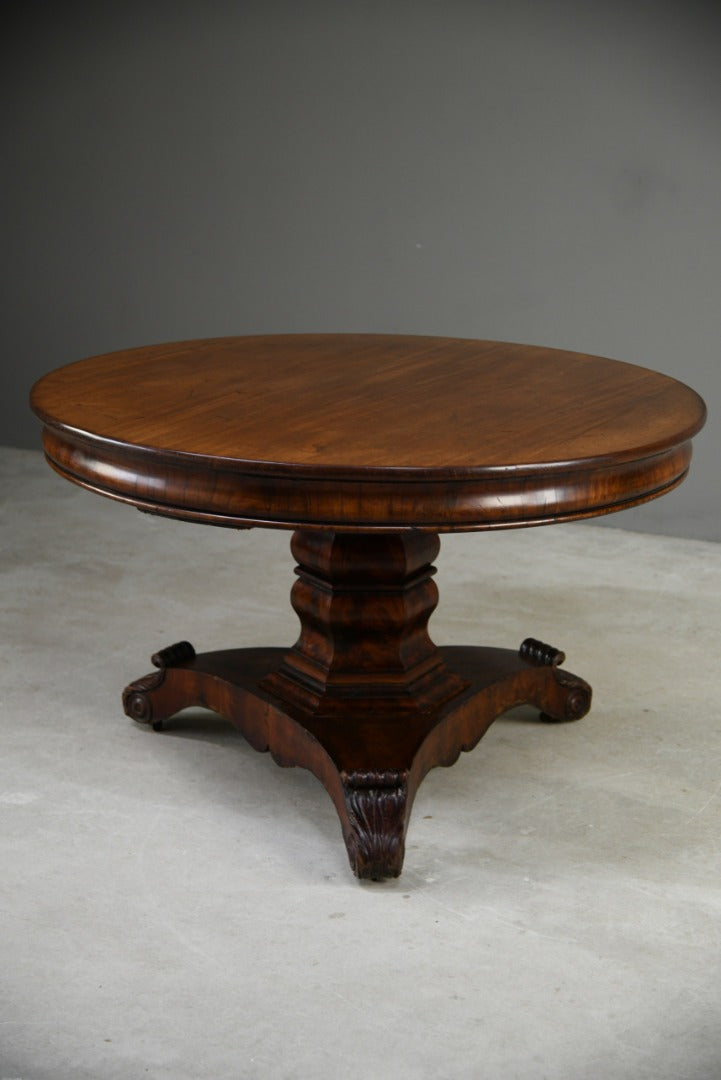 Antique Mahogany Breakfast Table