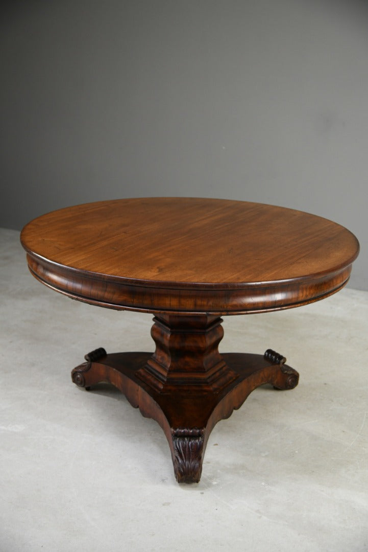 Antique Mahogany Breakfast Table