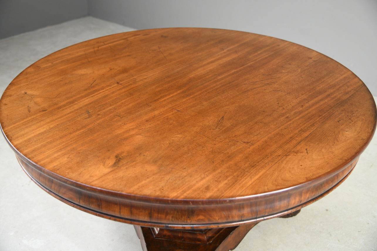 Antique Mahogany Breakfast Table