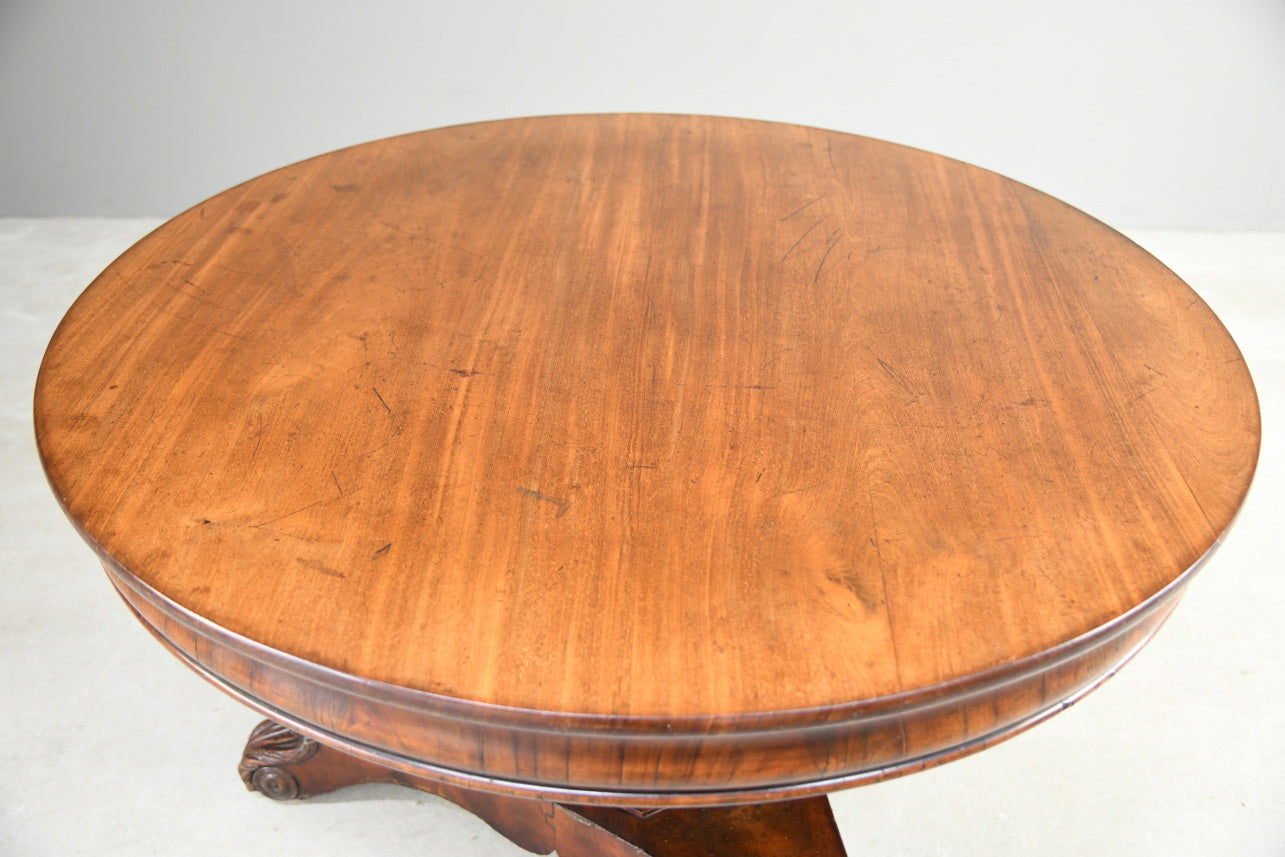 Antique Mahogany Breakfast Table