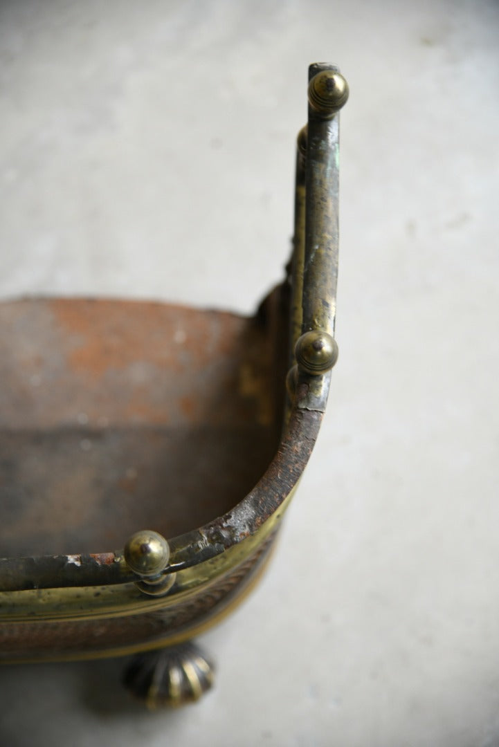 Antique Brass Fire Fender