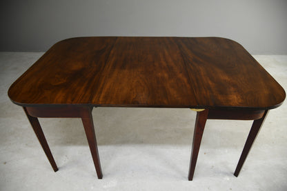 Pair Mahogany D End Tables