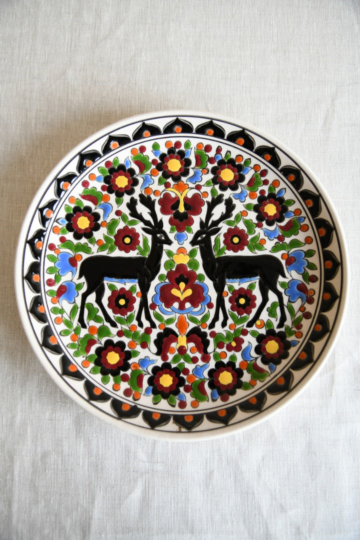 Decorative Greek Glazed Plate