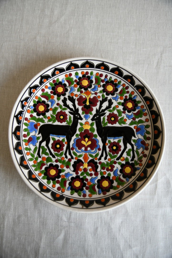 Decorative Greek Glazed Plate