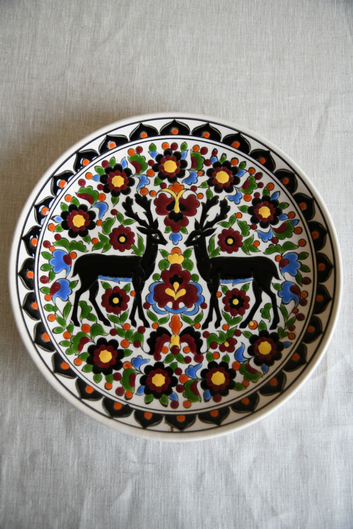 Decorative Greek Glazed Plate