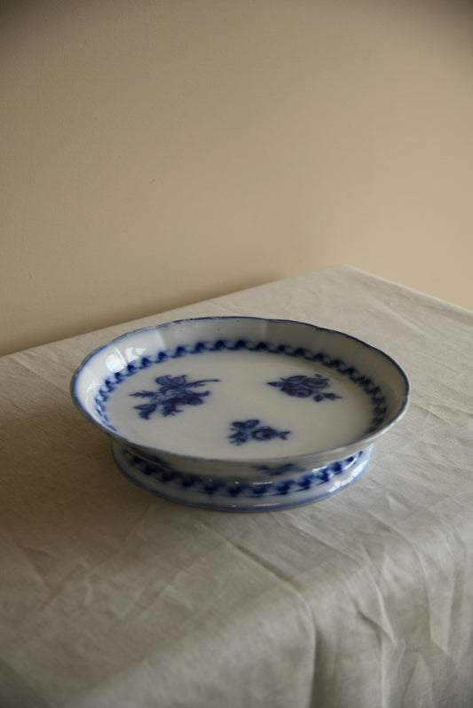 Minton Blue and White Serving Dish