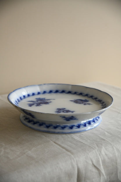 Minton Blue and White Serving Dish