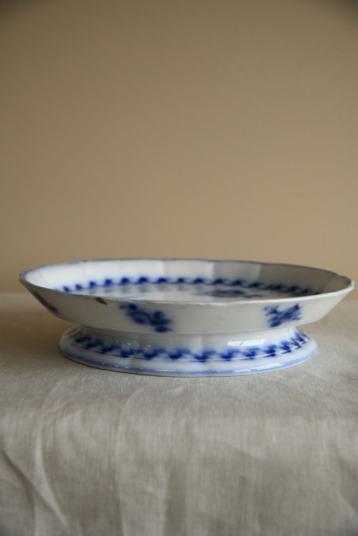 Minton Blue and White Serving Dish