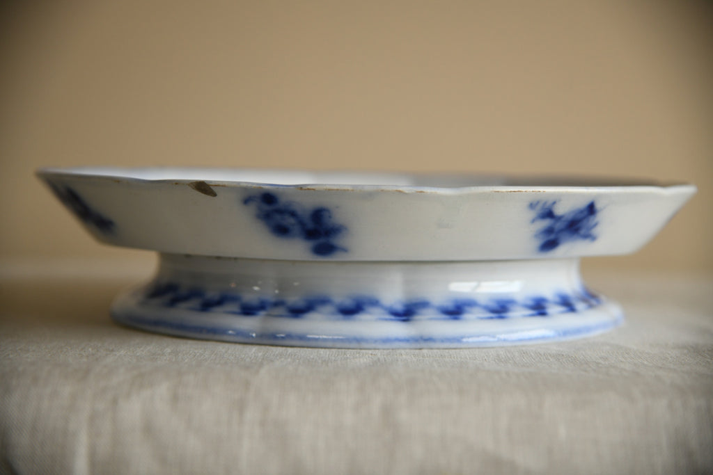Minton Blue and White Serving Dish