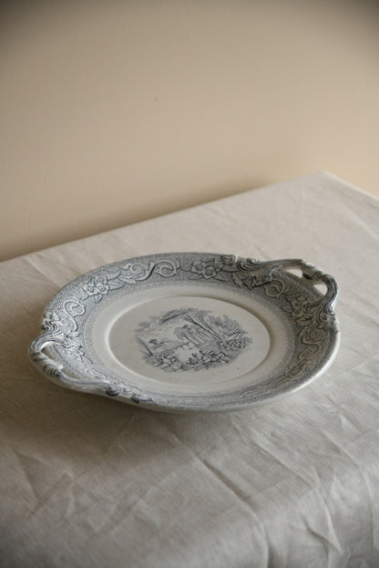 Antique Transferware Serving Plate