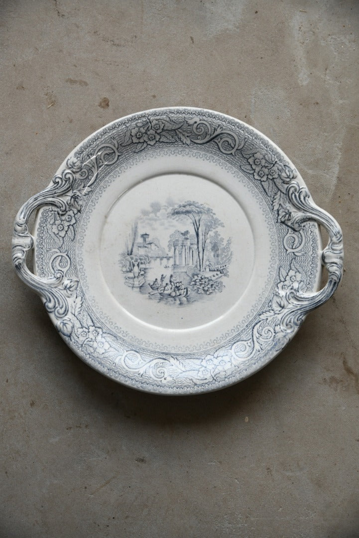 Antique Transferware Serving Plate