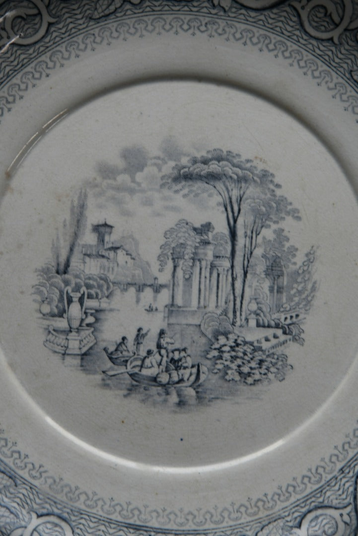 Antique Transferware Serving Plate