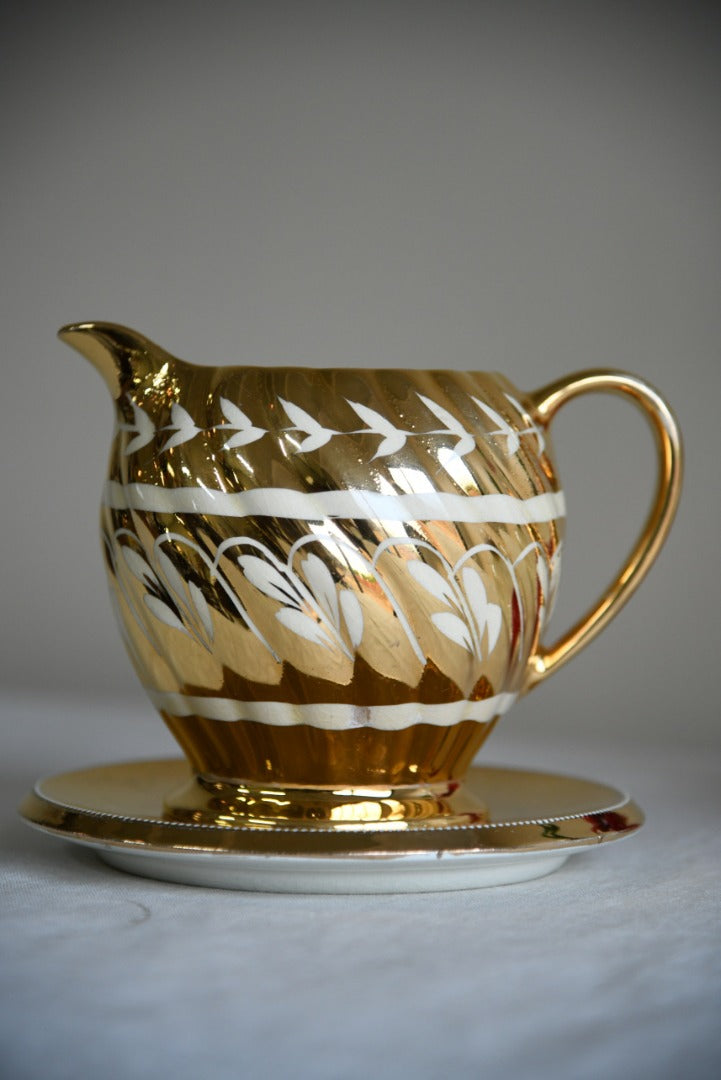 Gold Jug and Platter