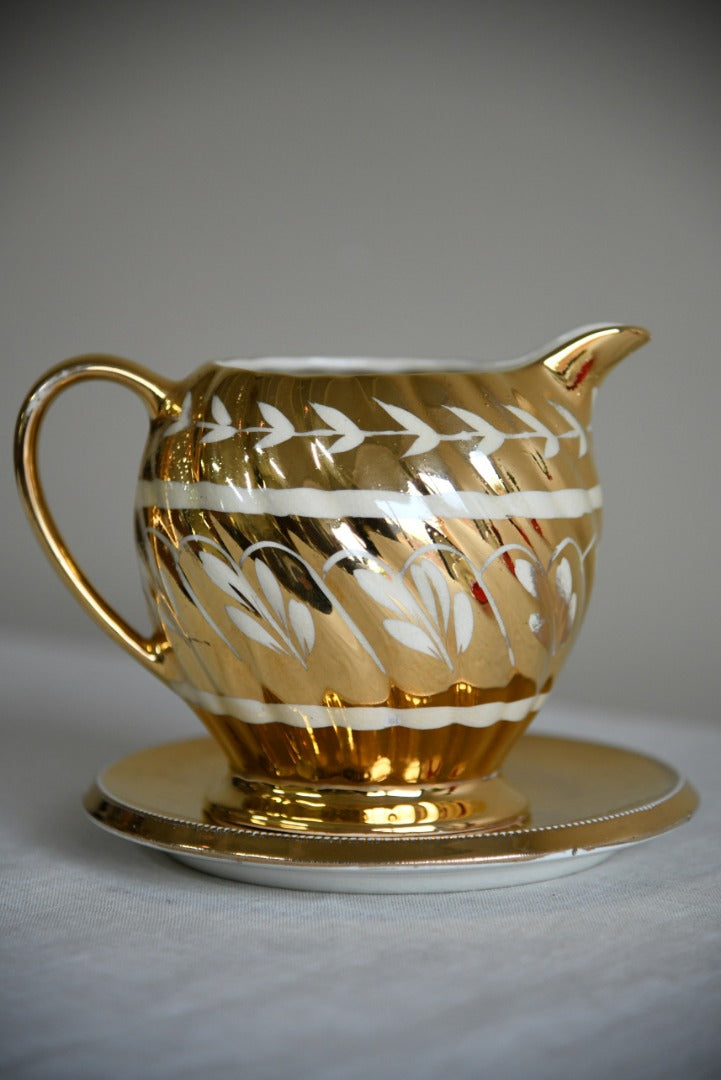 Gold Jug and Platter