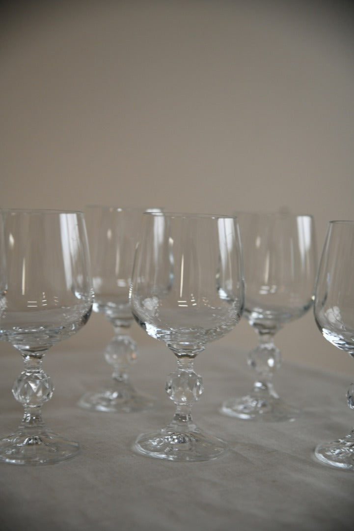 6 Wine Glasses