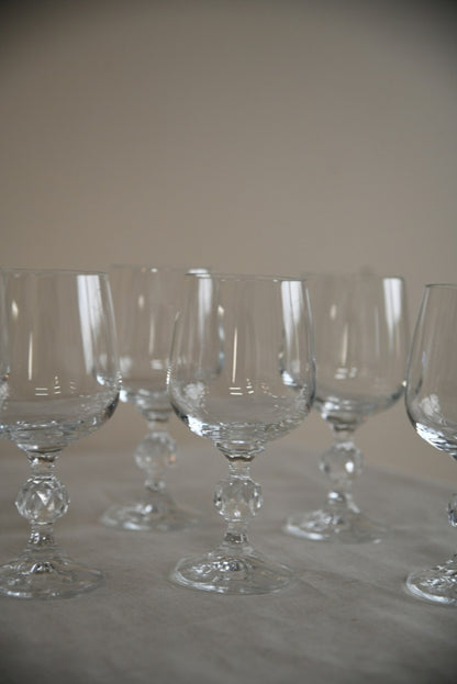 6 Wine Glasses