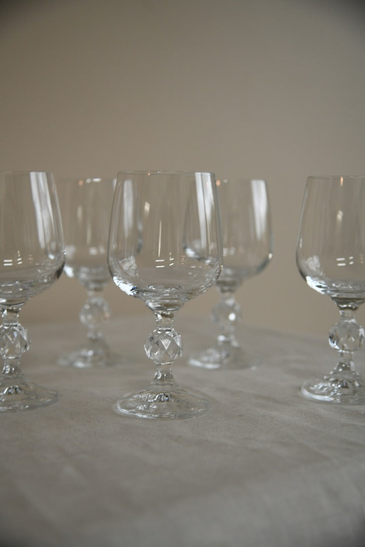 6 Wine Glasses