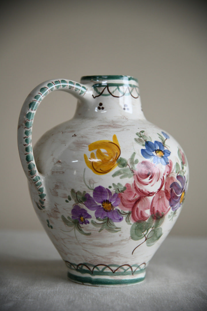 Decorative Vintage Floral German Jug