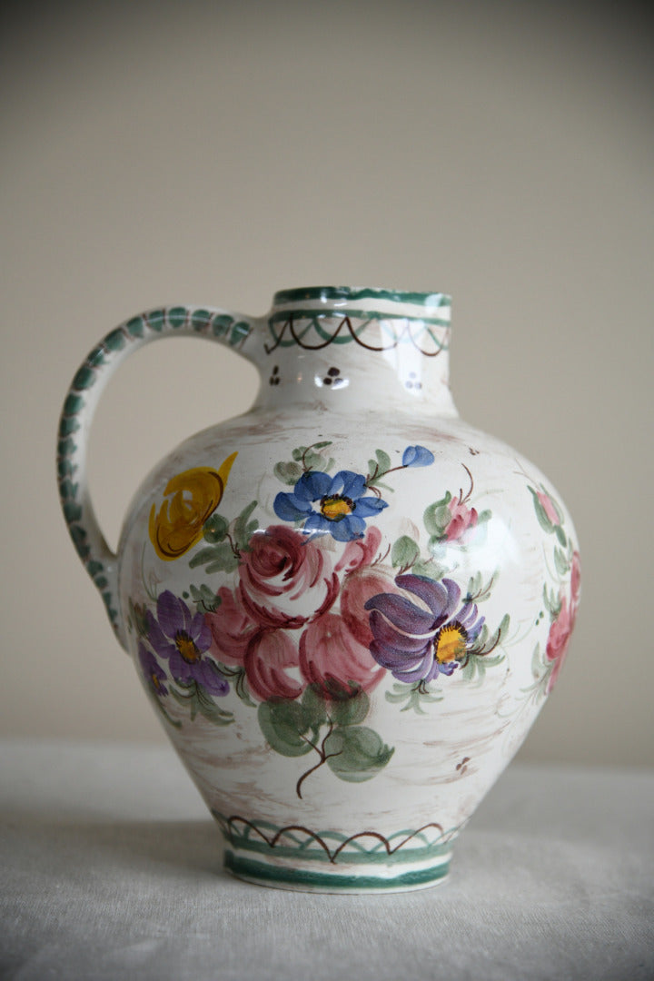 Decorative Vintage Floral German Jug