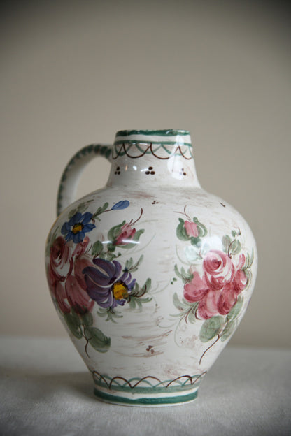 Decorative Vintage Floral German Jug