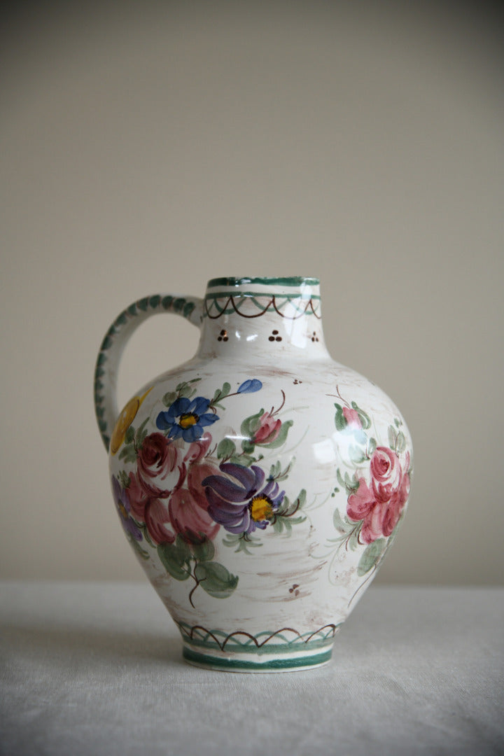 Decorative Vintage Floral German Jug