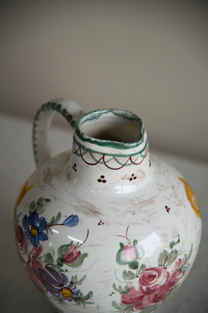 Decorative Vintage Floral German Jug