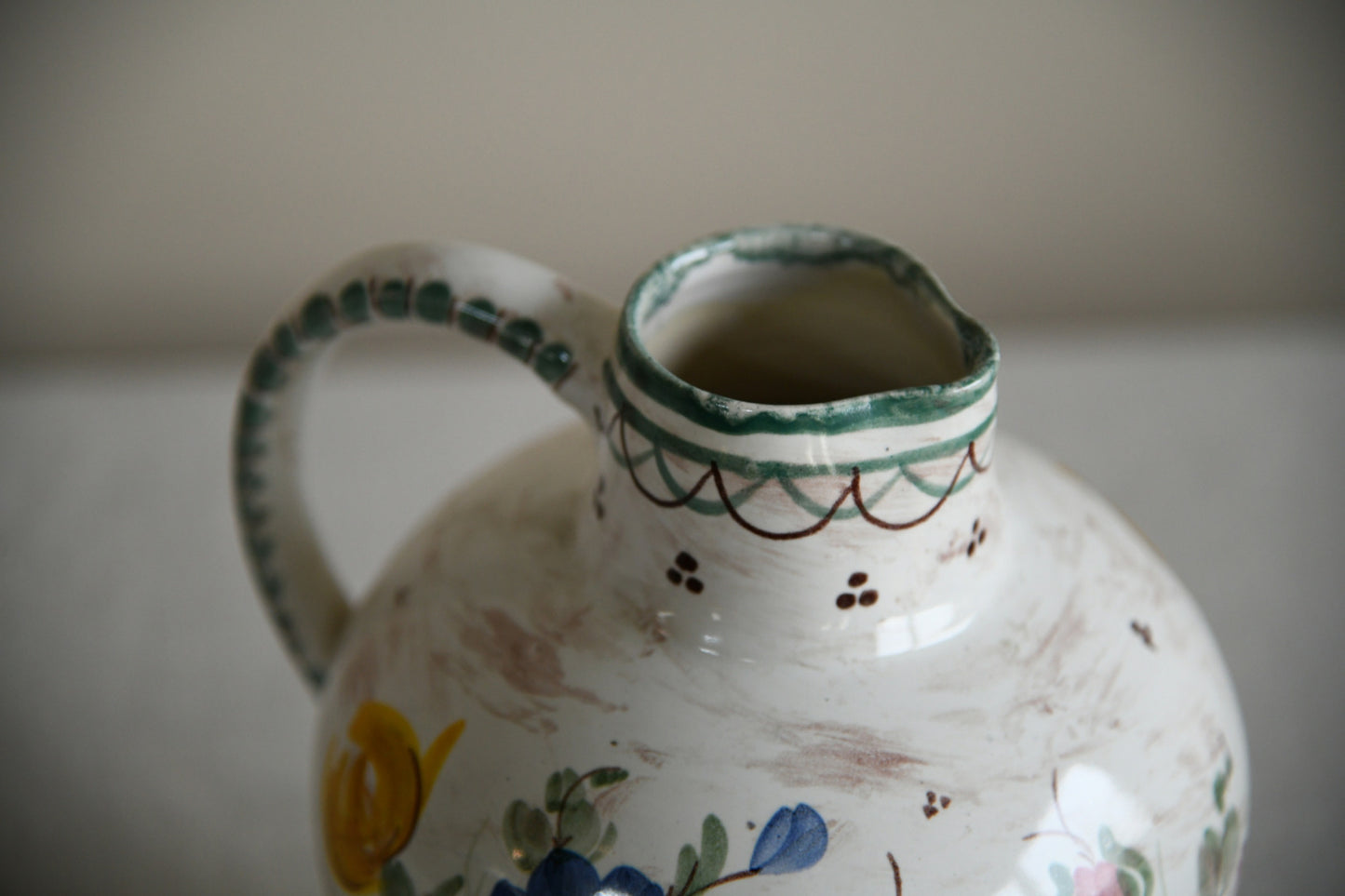 Decorative Vintage Floral German Jug