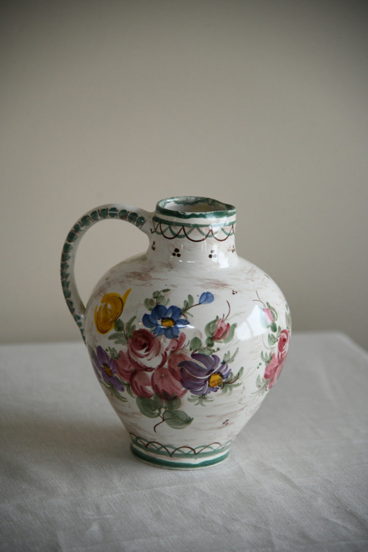 Decorative Vintage Floral German Jug