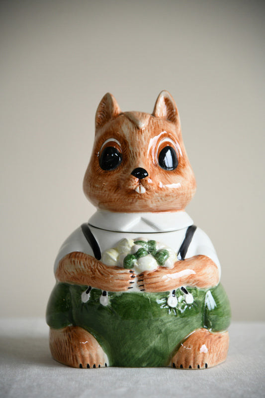 Squirrel Biscuit Barrel