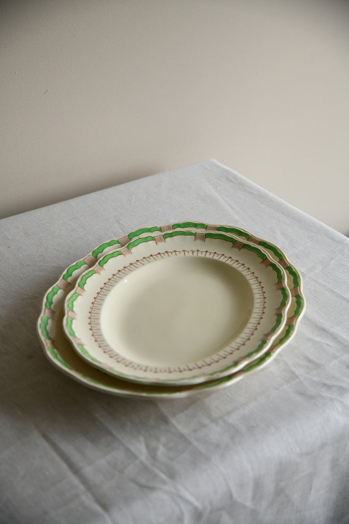 Pair Alfred Meakin Marigold Plates
