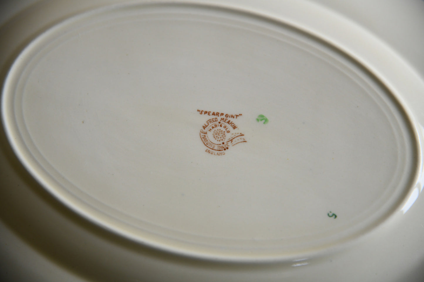 Pair Alfred Meakin Marigold Plates