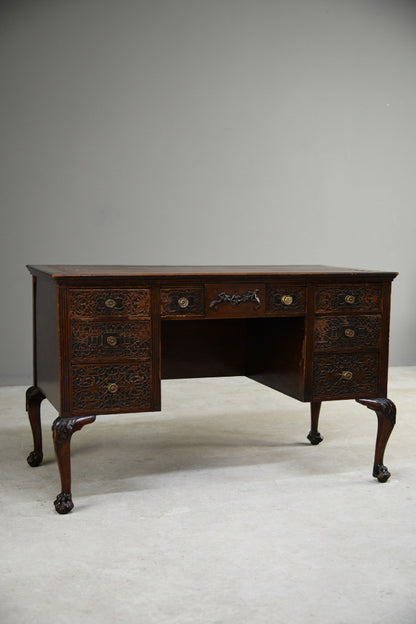 Chinese Chippendale Style Desk