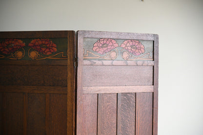 Liberty & Co Arts & Crafts Folding Screen