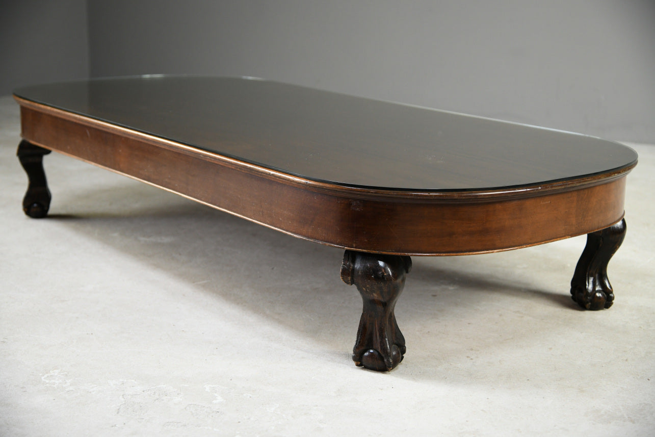 Large Mahogany Coffee Table