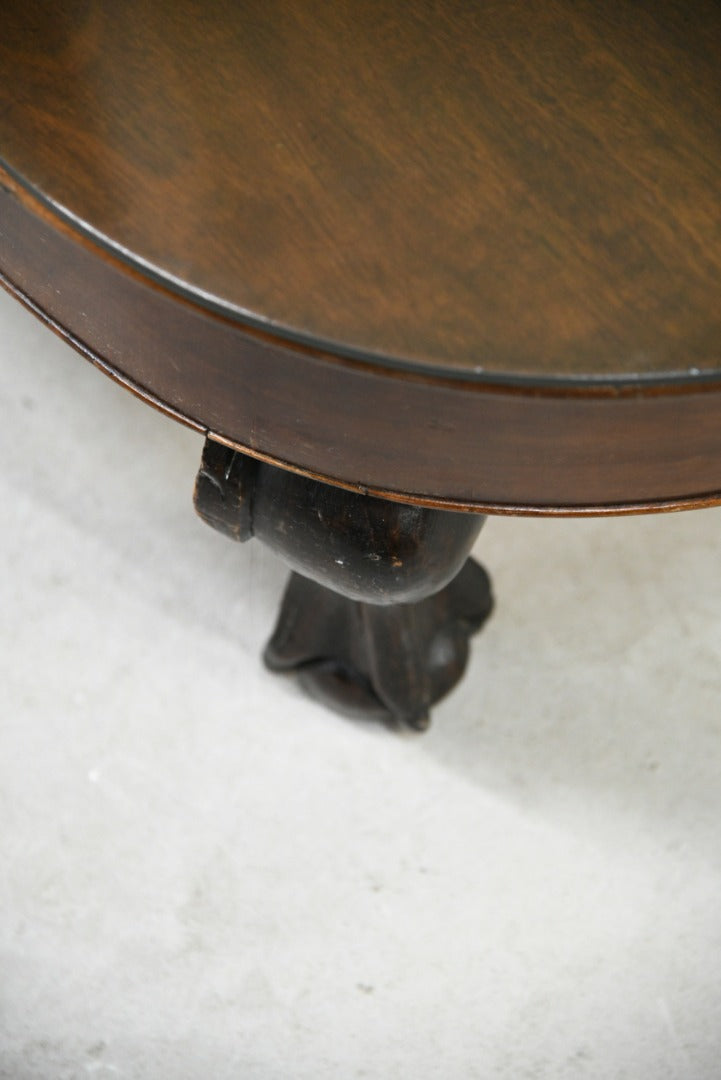 Large Mahogany Coffee Table