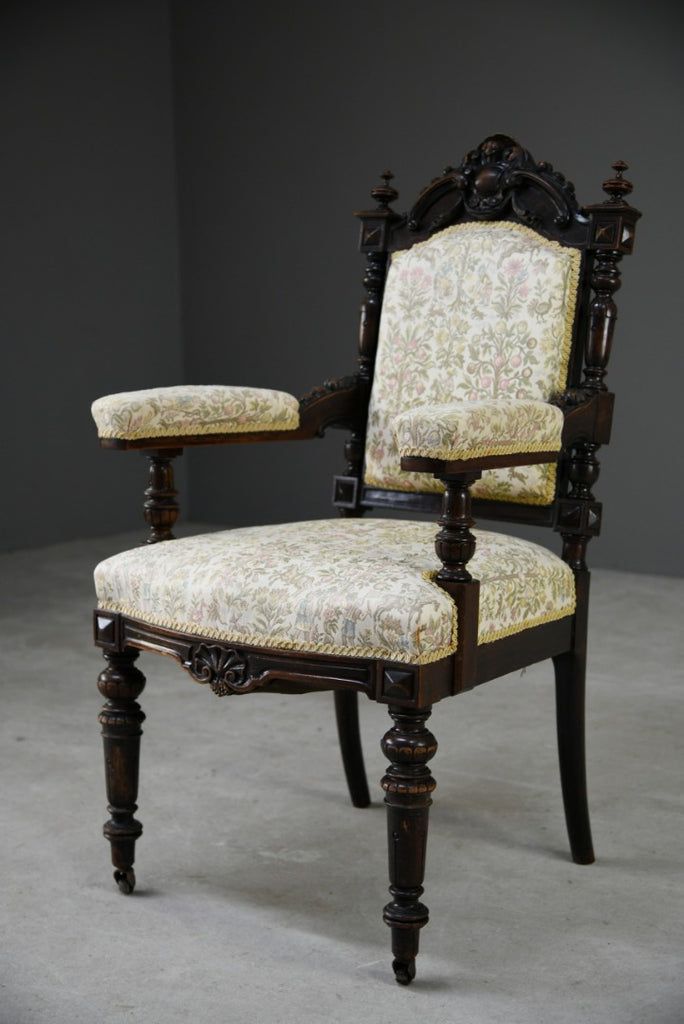 Victorian Carved Side Chair
