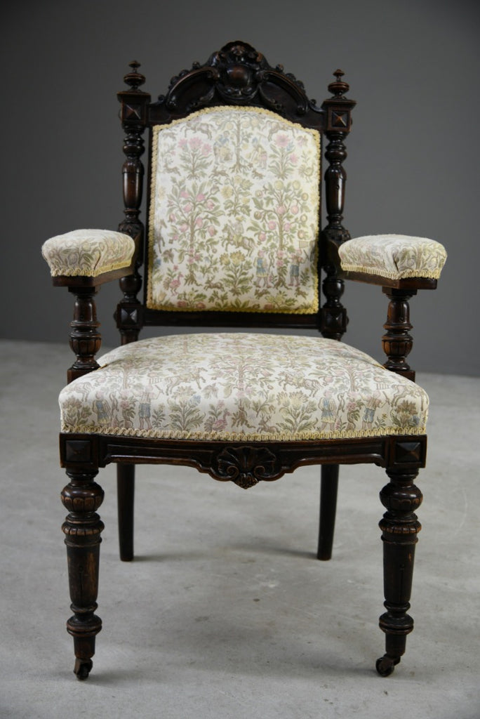 Victorian Carved Side Chair