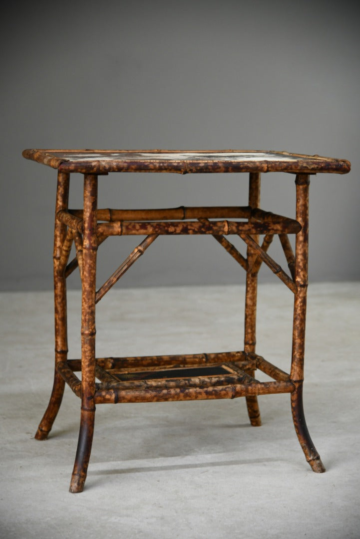 Victorian Bamboo Side Table