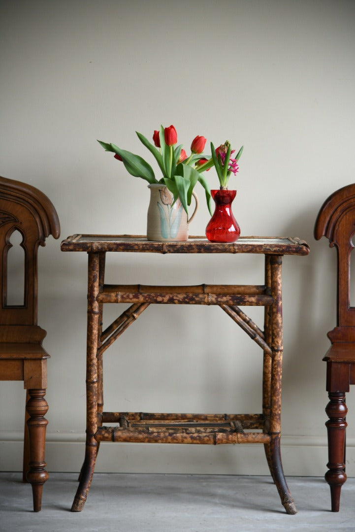 Victorian Bamboo Side Table